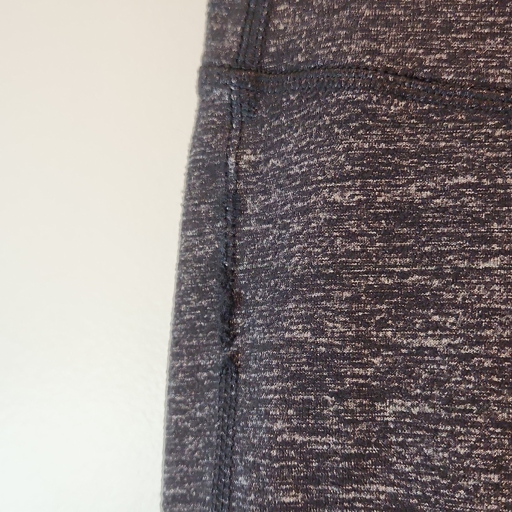 Athleta Capi Lattice Leggings Vented Pants Women's Sz XS Charcoal Gray NICE! - Picture 8 of 13